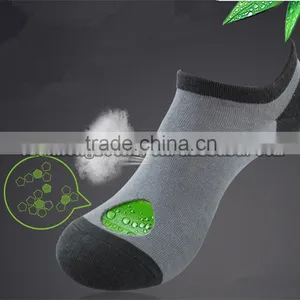 2016 Hot Sale Fashion Bamboo Cotton Loafer Low Cut Socks Men thumbnail-1