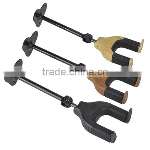 Auto Lock Long Wall Hanger Type Wooden Guitar Hanger thumbnail-1