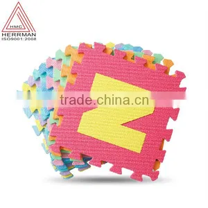 Baby Eco-friendly Interlocking EVA Foam Alphabet Puzzle Mats thumbnail-6