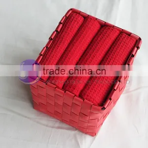 100%cotton Waffle Kichen Tea Towel Set Wholesale thumbnail-2