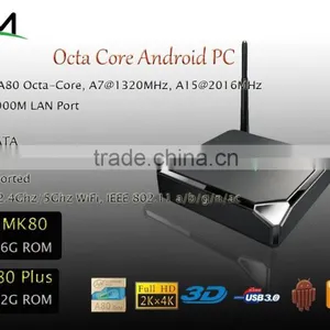 Rikomagic MK80 Octa Core Allwinner A80 Android 4.4 Mini TV Box 2G/16G 2.4G/5G WIFI 802.11AC Bluetooth KODI Gbit LAN 3D USB3.0 thumbnail-1