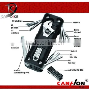 KT-02 DIKE 16 in 1 Outdoor Tool With Wrench thumbnail-1