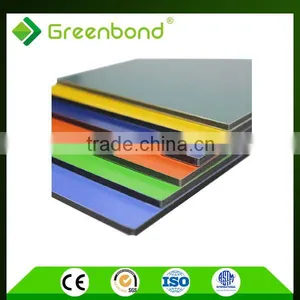 GREENBOND PPG & Berker Shop Door Decoration Aluminum Composite Panel thumbnail-5