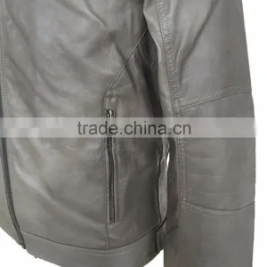 Men Garment Men Clothing PU Jacket 2016 thumbnail-4