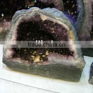 Natural Rock Amethyst Geode thumbnail-1