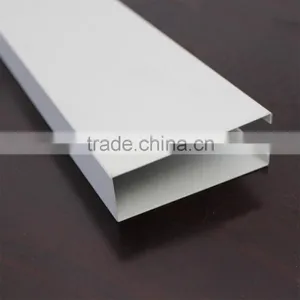 Widely Used U-shaped Aluminum Linear Suspended Sheet Meal Ceiling Commercial Ceiling Decoration thumbnail-3