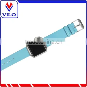 Replacement Band Genuine Leather Wrist Band for Fitbit Blaze thumbnail-5