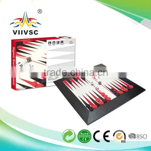 Newest Hot Sale Promotion Plastic Magnetic Backgammon Set thumbnail-1