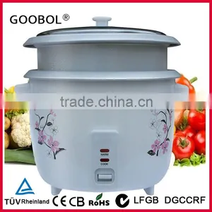 Small Drum Rice Cooker With Double Inner Pots Drum Rice Cooker With Two Bowls thumbnail-1