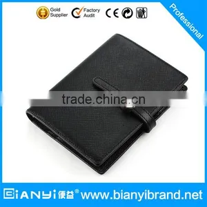 Custom 2016 Leather Diary, Cheap A5 pu Leather Notebook thumbnail-1
