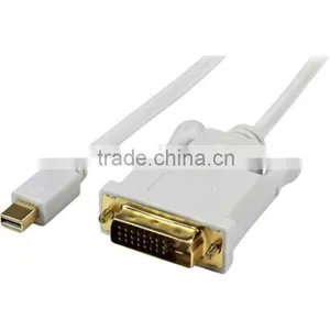 Custom Logo Mini dp to Dvi Gold Plated Male Mini Displayport to Dvi Cable thumbnail-5