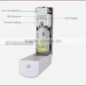 Wall Mounted ABS Plastic LCD Air Freshener Aerosol Can thumbnail-4