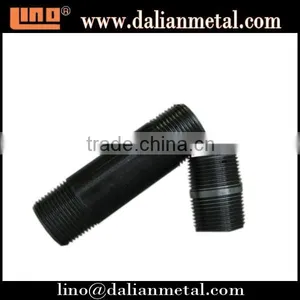 High Quality Black Oiled Carbon Steel Pipe Nipple thumbnail-1