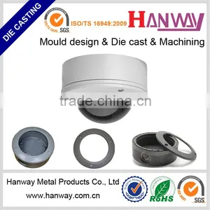 Guangdong Manufacture Aluminum Die Castig Cctv Camera Housing, Die Cast Cctv Parts, Die Casting Cctv Accessories, CNC, NCT thumbnail-1