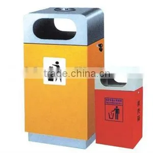 Street Stainless Steel Bin BH20707 thumbnail-1