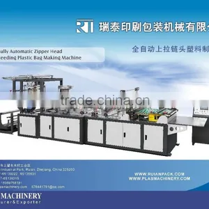 Fully Automatic PE Zipper Bag Making Machine thumbnail-1