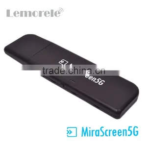 Wifi Display Dongle EZCast 5G Miracast / Dongle/AirPlay/DLNA for Android and Ios tv Stick--MiraScreen5G Accept Customization thumbnail-4
