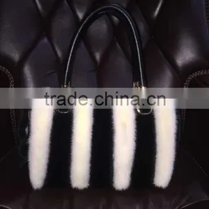 Wholesale Price Lady Mink Fur Hand Bag, Fashion Lady Bag, Ladies Shoulder Bags thumbnail-1