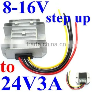 DC DC Boost Converter 12v Step up to 24v 3A 72W Power Supply Module Aluminum Housing Waterproof thumbnail-1