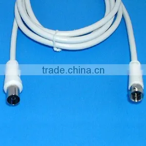 Best Price Coaxial Antenna Cable F Male to Pal Female 3C2V RG59 RG6 for RF TV Connection thumbnail-1