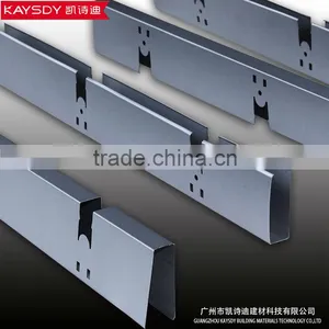 Modern Constuction Materials Open Metal Grid Aluminum Suspended Ceiling thumbnail-1