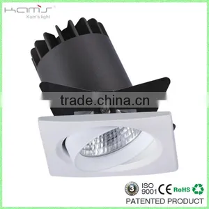 Recessed Square LED Downlight Hot Product / LED COB Ceilling Light Types of Office Lighting thumbnail-1