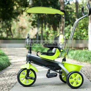 20125 Baby Tricycle CC902 With 3 Point Belt, U Shape Frame Keep Your Baby Safe and Suitbale Pass En71 thumbnail-2