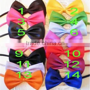 Dog Bow Tie Bowtie Cat Tie Pet Grooming Supplies 14 Colors thumbnail-2