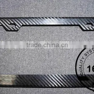 UNIVISAL CARBON FIBER License Plate Frame for USA thumbnail-4