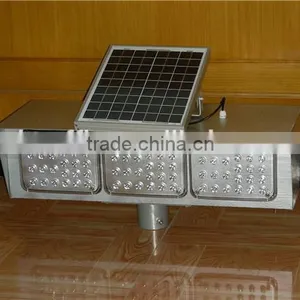 LED Traffic Warning Singal Solar Battery Powered Led Open Signs thumbnail-3
