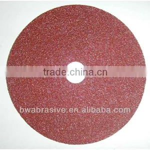 Coated Abrasive Fiber Disc With 0.6mm Fiber Backing thumbnail-1