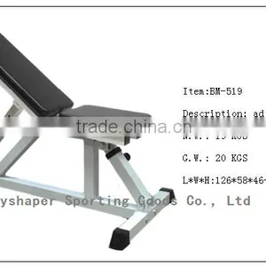 Quality Adjustable Dumbbell Bench Fitness Bench Press Bench Weight Bench Chin up Rack Dip Chin thumbnail-1