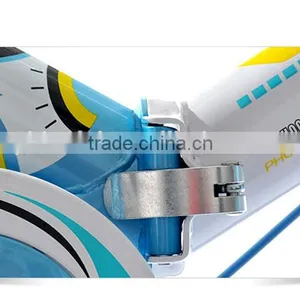 20-inch Shock Absorbing Folding Bike High Carbon Steel Students Bicycle thumbnail-6