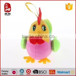 Manufacturer Colorful Plush Chook Keychain for Promotion thumbnail-5