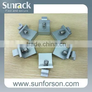Aluminum Extruction PV Solar Panel Mounting Clamps thumbnail-2