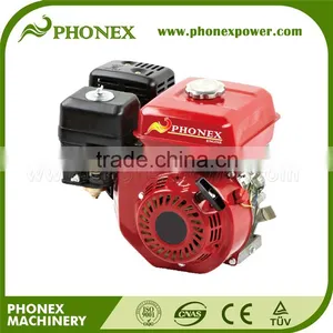 Phonex 168F Gasoline Engine Vertical Shaft 5.5HP Gasoline Engine GX160 Small Petrol Engine for Sale thumbnail-1