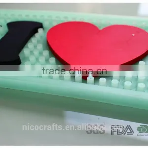 Save 10% Rectangle Soft Pvc Noctilucence Bar Mat, Custom Bar Spill Mat thumbnail-2