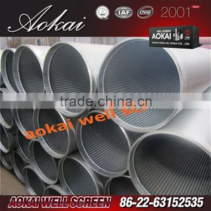 Wedge Wire Screen and Stainless Filters Fro Water and Oil Well,screen Filter,johnson Screen,tianjin Aokai,stainless Screen thumbnail-5