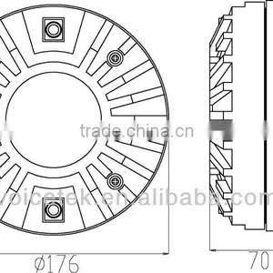 TSCT-7501 200W Compression Driver , 2 Inch Exit Tweeter Neo Speaker Driver thumbnail-3