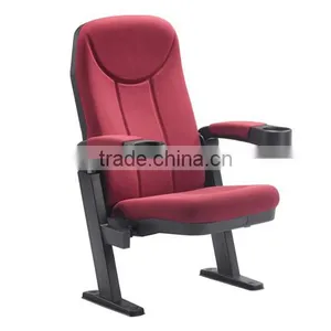 New Design Folding Theater Cinema Chair Auditorium Seating Theater Furniture thumbnail-2