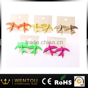 Tiny Bird Fancy Stud Earrings thumbnail-1