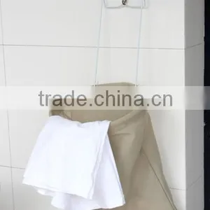 Home Folding Non-woven Clothespin Bag With Iron Handle thumbnail-1