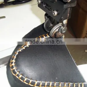 Double Needle Leather Moccasin Machine With 12 Patterns thumbnail-1