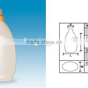 2000ml Softener Plastic Liquid Detergent Bottle thumbnail-3