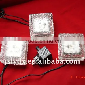 High Quality Low Voltage Led Solar Ice Brick(3pcs/set) With Competitive Price thumbnail-1