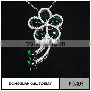 Christmas Gift Gemstone Necklace /925 Sterling Silver Necklace Pendant Jewelry thumbnail-2