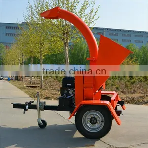 TC4 China Supplier 13hp Diesel Wood Chipper Shredder Machine thumbnail-4