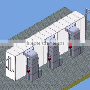 JF Bus Truck Painting Spray Booth for Sale thumbnail-2