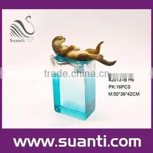 Otter Polyresin Statue thumbnail-1