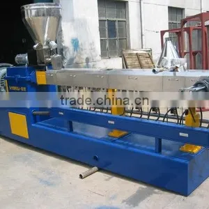 High Quality Parallel Twin Screw Extruder for PE/PP With High Caco3/Talc Filler Masterbatch Pelletizing thumbnail-2